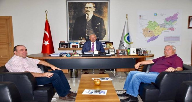 Ramis Özgen'den Başkan Kadir Albayrak'a Ziyaret