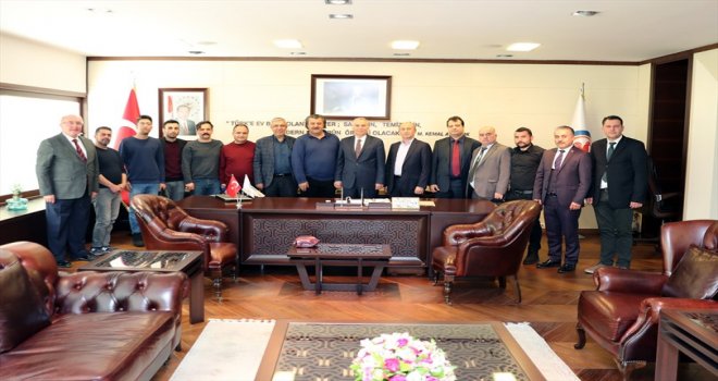 Acıpayam Dernekler Birliğinden Başkan Osman Zolan'a ziyaret