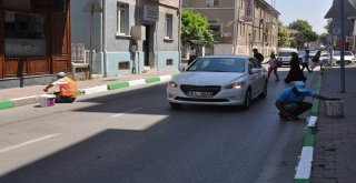 MUDANYA BELEDİYESİ TRETUVARLARI GÜZELLEŞTİRİYOR!
