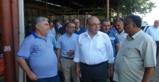 BAŞKANIMIZ HAL ESNAFIYLA BİR ARAYA GELDİ