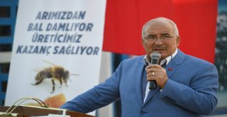 Çamlıyayla Arıcılarına Büyükşehirden Destek