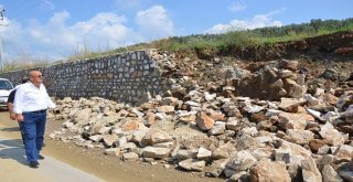 BAŞKAN SARGIN EKİPLERLE BİRLİKTE SEL BÖLGESİNDE