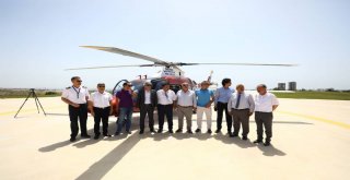 Başkan Kocamaz Helikopter Sözünü Tuttu