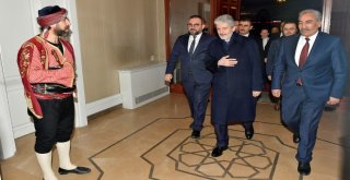 BAŞKAN TUNA'DAN ATATÜRK'ÜN ANKARA'YA GELİŞİNİN 99.YILI  NEDENİYLE RESEPSİYON