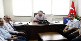 BAŞKAN’DAN YENİ SAVCIYA HAYIRLI OLSUN ZİYARETİ