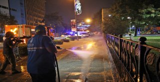 İBB TEMİZ BİR İSTANBUL İÇİN SABAHA KADAR ÇALIŞIYOR