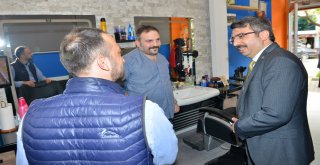 BAŞKAN YILMAZ’DAN KOMŞU ZİYARETİ