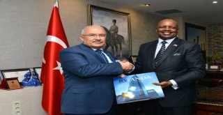 Ruanda Ankara Büyükelçisi?nden Başkan Kocamaz?a Ziyaret