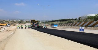 Otogar-Otoban Bağlantı Yolunda Asfalt Çalışmaları Başladı