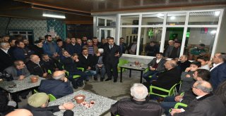Başkan Aktaş'tan kandil helvası