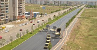 Kamışlo Caddesi SMA tabakasıyla asfaltlandı