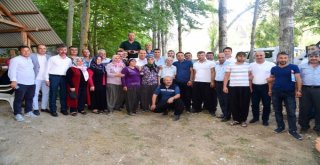 Başkan Sözlü’nün Bayram Ziyaretleri Açık Hava Mitingine Dönüşüyor