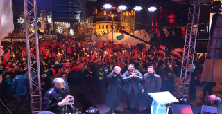 Yeni Yılda Önce Şehitler Tepesi Ardından Ortaköy Meydanı...