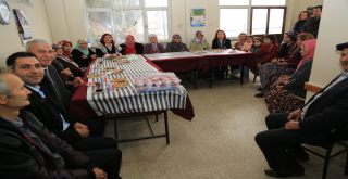 BAŞKAN ÇERÇİOĞLU GÖZPINAR'I  ZİYARET ETTİ