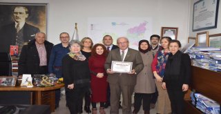 Trakya Çölyak ve Sağlıklı Yaşam Derneği'nden Başkan Albayrak'a Ziyaret