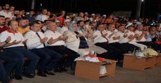15 Temmuzun Yıl Dönümünde Mersin Tek Yürek Oldu