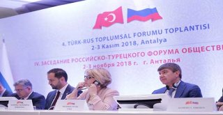 Türk-Rus Toplumsal Forumu başladı