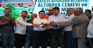 Altınova Cemevi'nin temeli atıldı