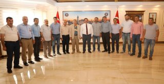 Lice'den Başkan Atilla'ya ziyaret
