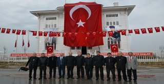BAŞKAN TÜRKYILMAZ, MÜTAREKE TÖRENİNDE 3 DAKİKA SESSİZLİK İSTEDİ!
