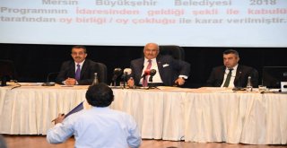 Mersin Büyükşehir Belediyesi'nin 2018 Yılı Bütçe Görüşmeleri Başladı
