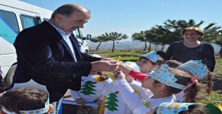 TÜRKYILMAZ, MİNİK ELLER İLE BİRLİKTE FİDAN DİKTİ!