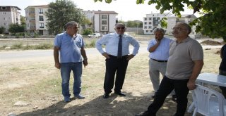 BAŞKAN ÇAĞLAYAN NADIR DERESİ ISLAH ÇALIŞMALARINDA İNCELEMELERDE BULUNDU