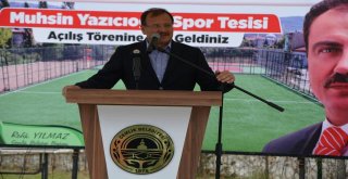 MUHSİN YAZICIOĞLU SPOR TESİSİ AÇILDI