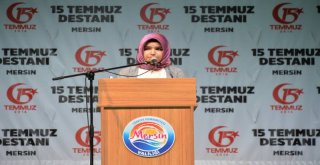 15 Temmuzun Yıl Dönümünde Mersin Tek Yürek Oldu