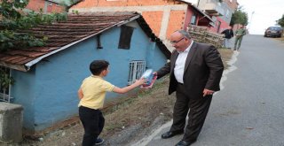 Başkan Hasan Can ve AK Parti Ümraniye İlçe Başkanı Av. Mahmut Eminmollaoğlu Ümraniyeli Hacı Yusuf Tatar’ı Ziyaret Etti