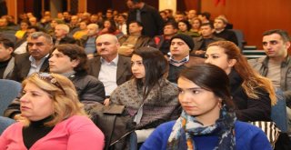 Büyükşehir Personeline Madde Kullanımıyla Mücadele Semineri Verildi