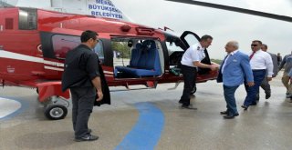 Başkan Kocamaz Helikopter Sözünü Tuttu