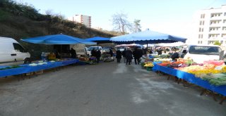 GÜZELYALI CUMARTESİ KÖYLÜ  PAZARI YENİ YERİNE TAŞINDI