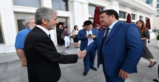 DÜNYA İDARİ KENTLER BİRLİĞİ ÜYELERİNE RESEPSİYON