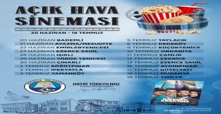 MUDANYA BELEDİYESİ BEYAZ PERDEYİ SOKAĞA TAŞIYOR