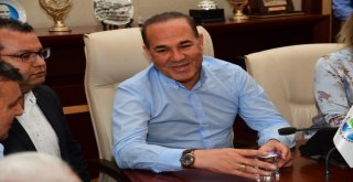 Aladağ Muhtarlarından Başkan Sözlü’ye Ziyaret