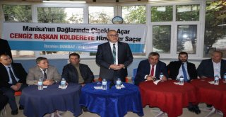 Başkan Ergün, Koldere'de Coşkuyla Karşılandı