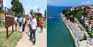 Büyükşehir’in plajları örnek olarak gösteriliyor