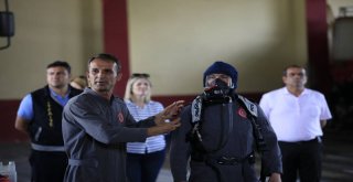 Mersin İtfaiye Eğitimde Hız Kesmiyor