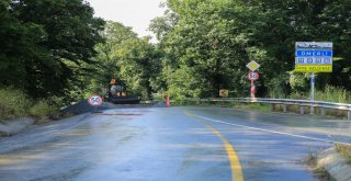ŞİLE YOLU AYDINLATILIYOR