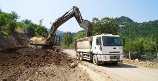 Andırın – Merkez Ulaşımını 20 Kilometre Kısaltacak Yol Tamamlanıyor