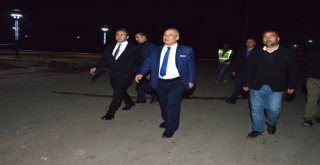 Başkan Kocamaz, Atatürk Parkı?nda Devam Eden Çalışmaları İnceledi