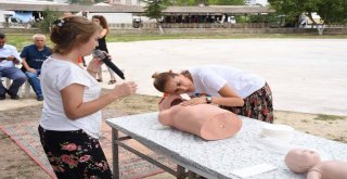Kozyörük Mahallesinde Kadınlara İlk Yardım Eğitimi Verildi