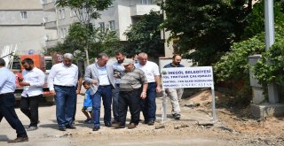 Daha Modern Bir Şehir İçin Tretuvar Çalışmaları Sürüyor