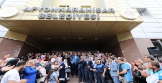 GURURUMUZ VEYSEL EROĞLU´NDAN BELEDİYEMİZE ZİYARET
