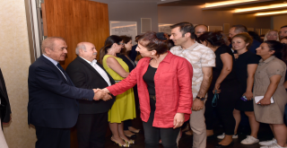 Başkan V. Tahir Doğaç Personel ile Bayramlaştı!