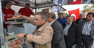 BAŞKAN TÜRKYILMAZ, ŞEHİTLERİMİZ İÇİN LOKMA DÖKTÜRDÜ!