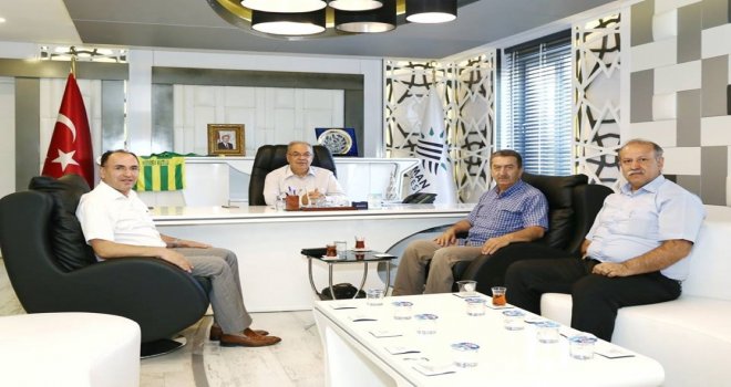 KENT KONSEYİ VE KYK YETKİLİLERİNDEN BAŞKANIMIZA ZİYARET