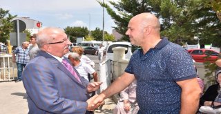 Başkan Albayrak Levent Diktaş'ın Cenaze Merasimine Katıldı
