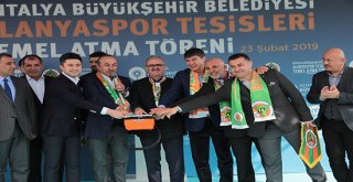 Alanyaspor Tesisleri'nin temeli törenle atıldı
